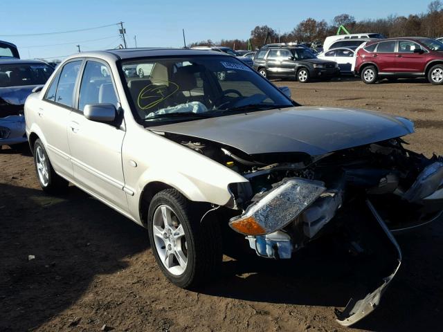 JM1BJ225830108106 - 2003 MAZDA PROTEGE DX SILVER photo 1