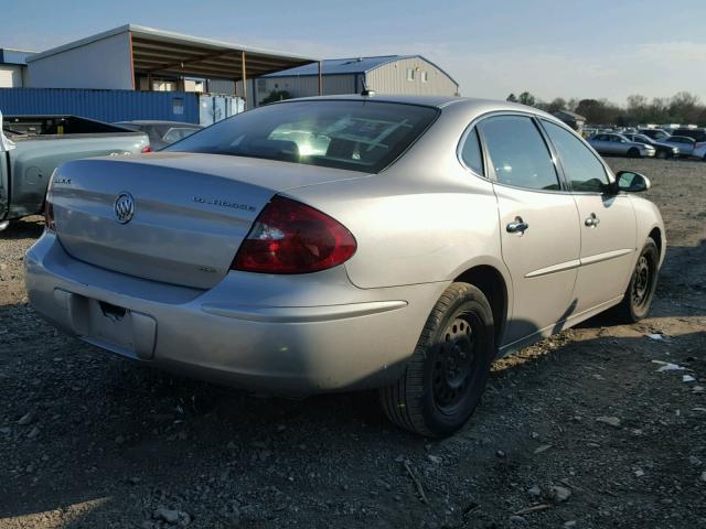 2G4WC582961309592 - 2006 BUICK LACROSSE C SILVER photo 4