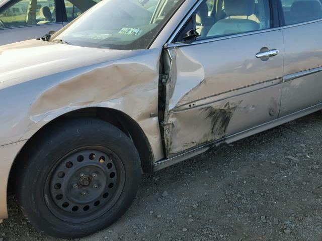 2G4WC582961309592 - 2006 BUICK LACROSSE C SILVER photo 9