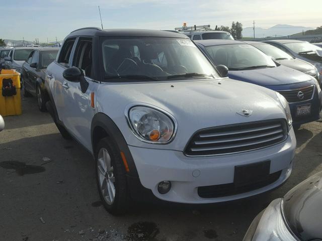 WMWZB3C5XEWR37837 - 2014 MINI COOPER COU WHITE photo 1