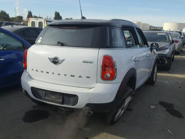 WMWZB3C5XEWR37837 - 2014 MINI COOPER COU WHITE photo 4