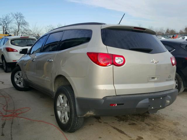 1GNLRFED4AS131284 - 2010 CHEVROLET TRAVERSE L GOLD photo 3