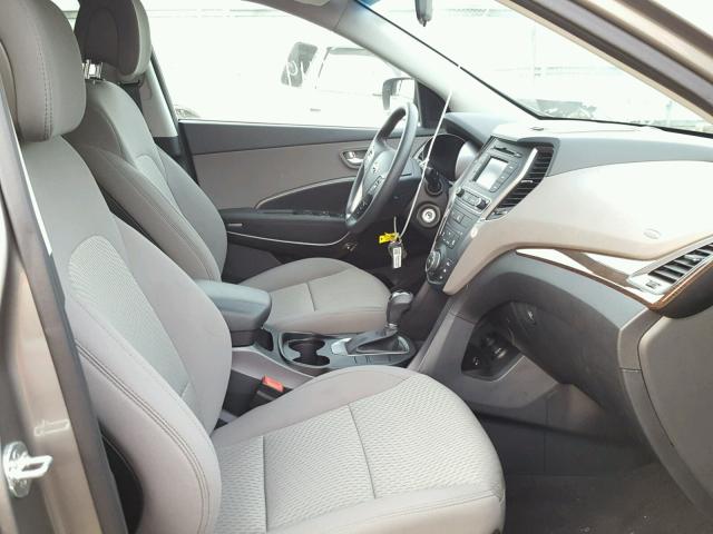 5NMZT3LB5JH059074 - 2018 HYUNDAI SANTA FE S Boz foto 5