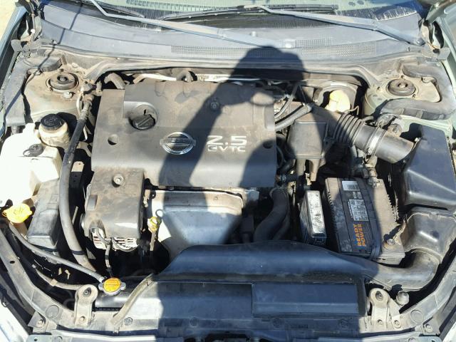 1N4AL11D72C162704 - 2002 NISSAN ALTIMA BAS GREEN photo 7