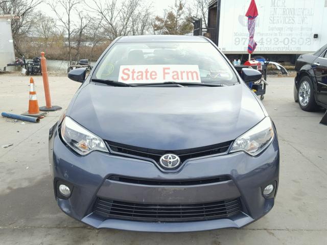 5YFBURHE7FP241652 - 2015 TOYOTA COROLLA L CHARCOAL photo 9