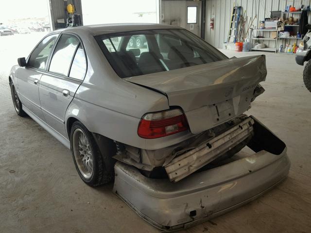 WBADT63461CF11402 - 2001 BMW 530 I AUTO SILVER photo 3