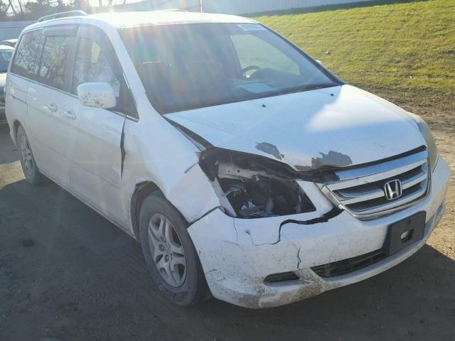 5FNRL38787B058998 - 2007 HONDA ODYSSEY EX WHITE photo 1