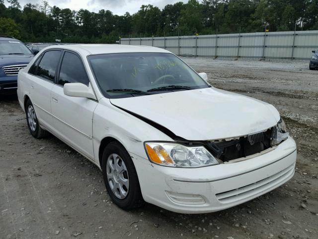 4T1BF28B8YU012969 - 2000 TOYOTA AVALON XL/ WHITE photo 1