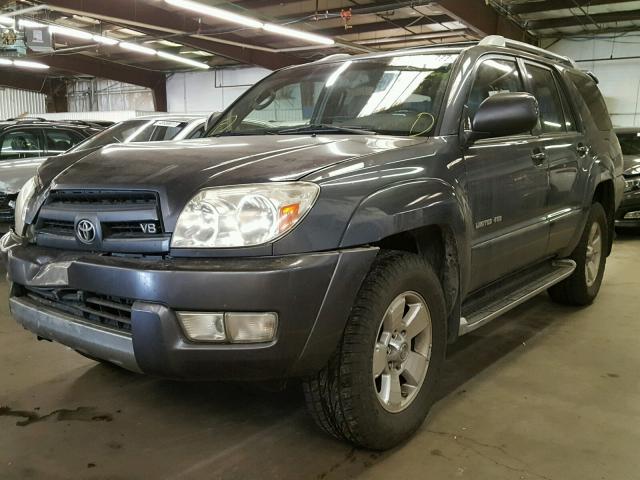 JTEBT17R340037779 - 2004 TOYOTA 4RUNNER LI GRAY photo 2