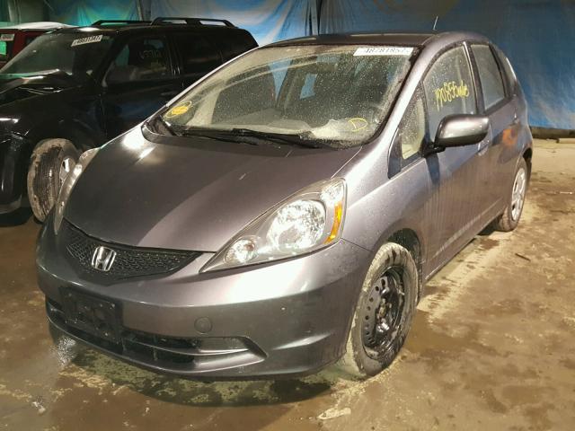 JHMGE8G33CS002525 - 2012 HONDA FIT CHARCOAL photo 2