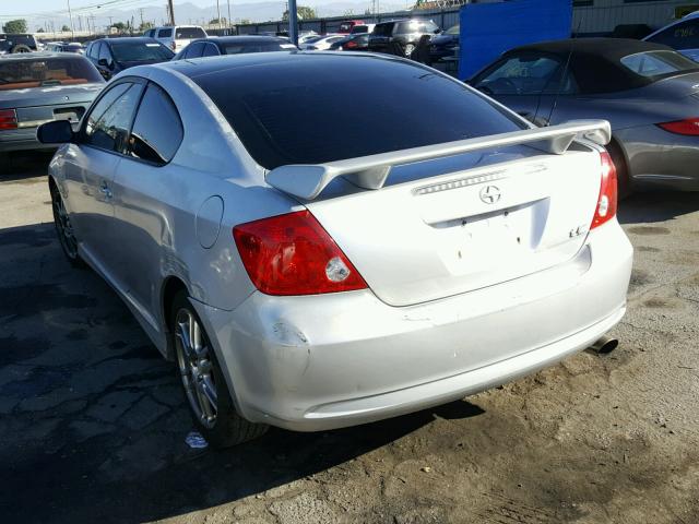 JTKDE177850056974 - 2005 TOYOTA SCION TC 银色 照片 3