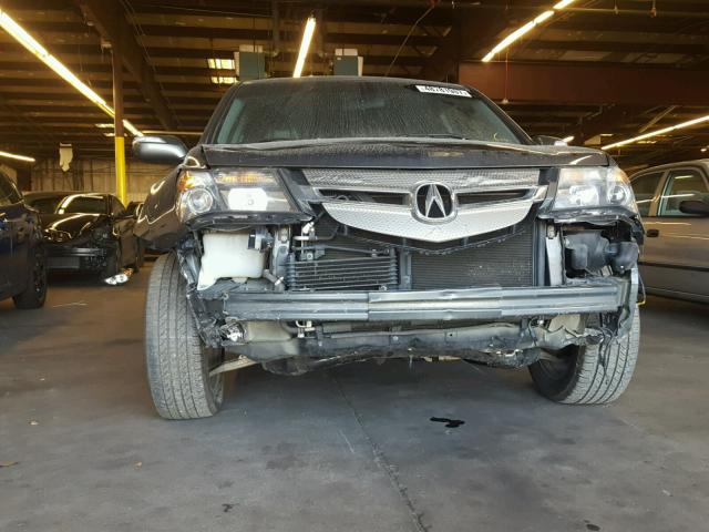 2HNYD28357H535018 - 2007 ACURA MDX TECHNO GRAY photo 9