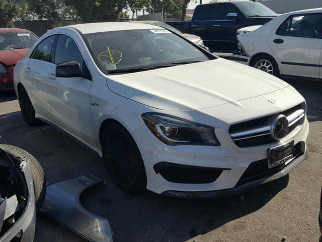 WDDSJ5CB4EN108332 - 2014 MERCEDES-BENZ CLA 45 AMG WHITE photo 1