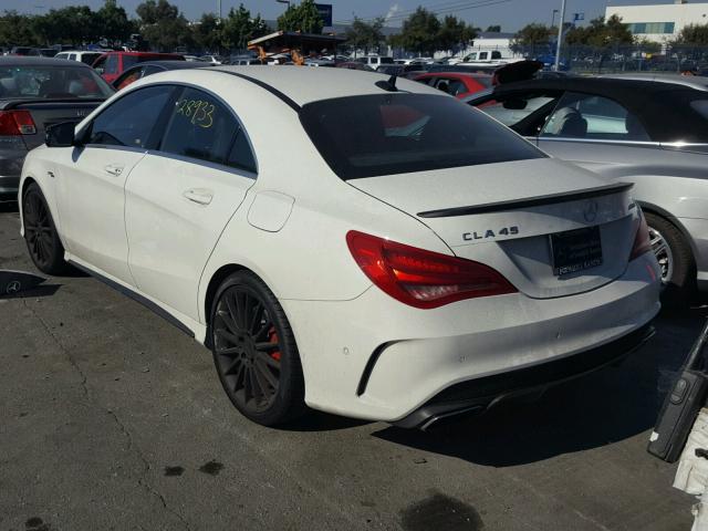 WDDSJ5CB4EN108332 - 2014 MERCEDES-BENZ CLA 45 AMG WHITE photo 3