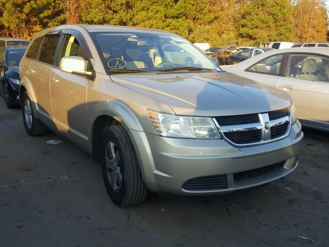 3D4GG57VX9T590817 - 2009 DODGE JOURNEY SX GOLD photo 1