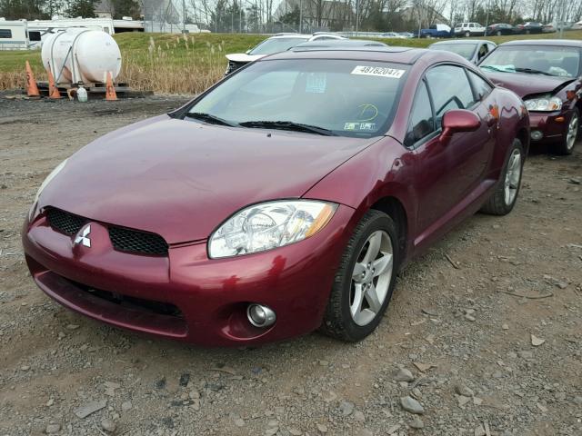 4A3AK24F56E037577 - 2006 MITSUBISHI ECLIPSE GS MAROON photo 2