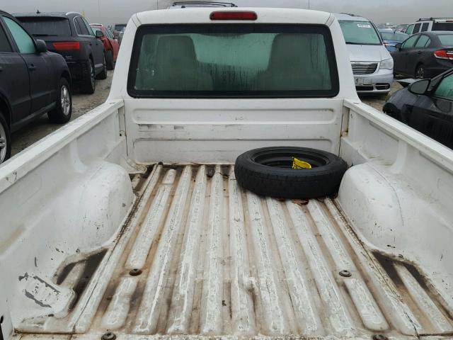 1FTYR10D05PA14786 - 2005 FORD RANGER WHITE photo 6