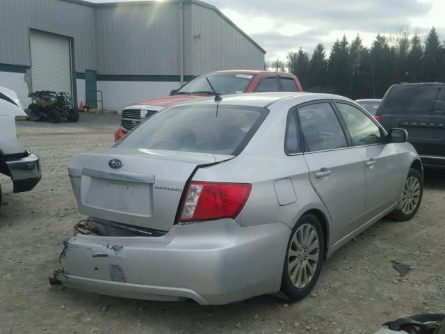 JF1GE61678H510032 - 2008 SUBARU IMPREZA 2. SILVER photo 4