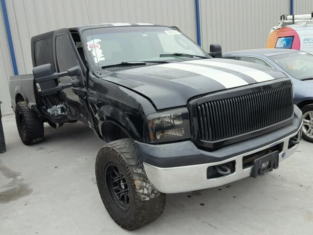 1FTSW21P06EA44428 - 2006 FORD F250 SUPER BLACK photo 1