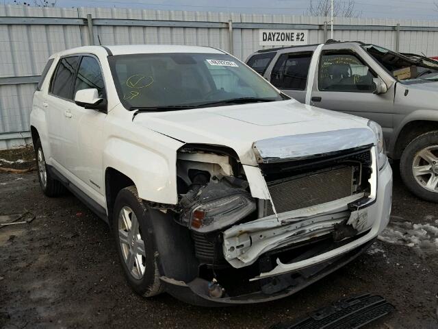 2GKALMEK0F6314619 - 2015 GMC TERRAIN SL WHITE photo 1