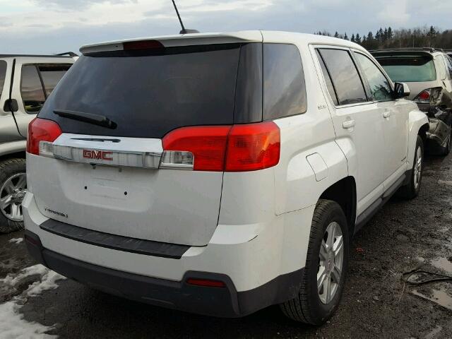 2GKALMEK0F6314619 - 2015 GMC TERRAIN SL WHITE photo 4