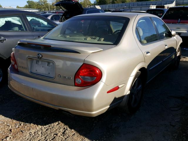 JN1CA31D81T837546 - 2001 NISSAN MAXIMA GXE SILVER photo 4