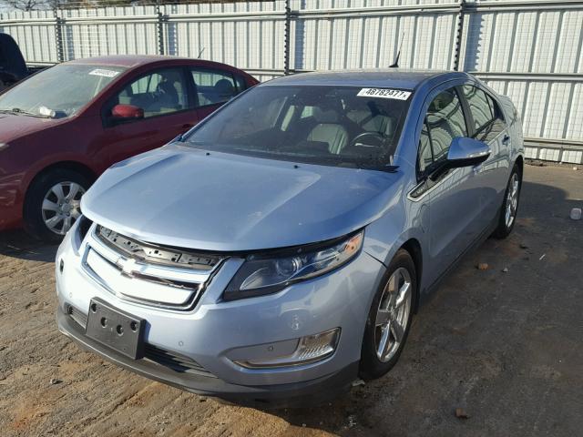 1G1RD6E43DU106654 - 2013 CHEVROLET VOLT BLUE photo 2