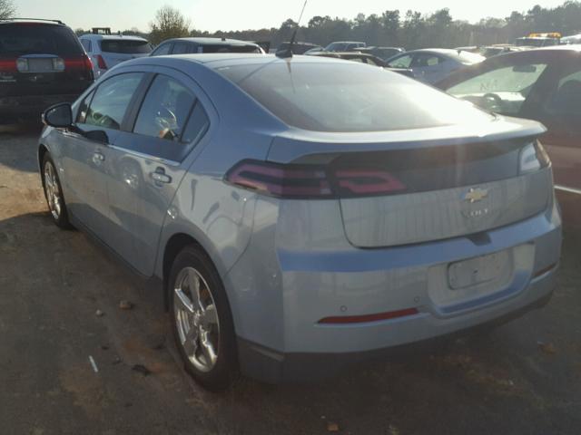 1G1RD6E43DU106654 - 2013 CHEVROLET VOLT BLUE photo 3