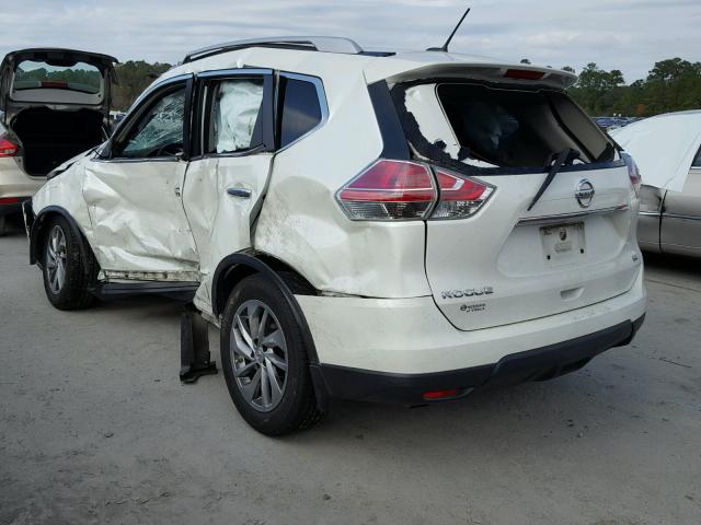 5N1AT2MT6FC801255 - 2015 NISSAN ROGUE S CREAM photo 3