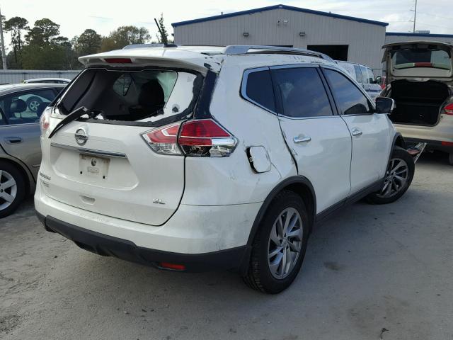 5N1AT2MT6FC801255 - 2015 NISSAN ROGUE S CREAM photo 4