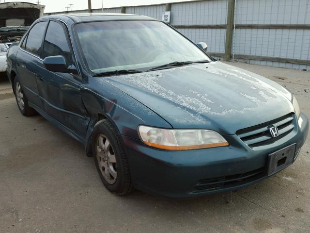 1HGCG56672A108017 - 2002 HONDA ACCORD EX GREEN photo 1