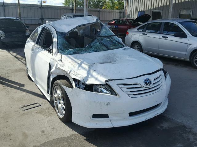 4T1BE46K49U870880 - 2009 TOYOTA CAMRY BASE WHITE photo 1