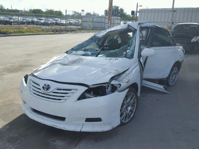 4T1BE46K49U870880 - 2009 TOYOTA CAMRY BASE WHITE photo 2