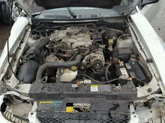 1FAFP40454F115878 - 2004 FORD MUSTANG GRAY photo 7