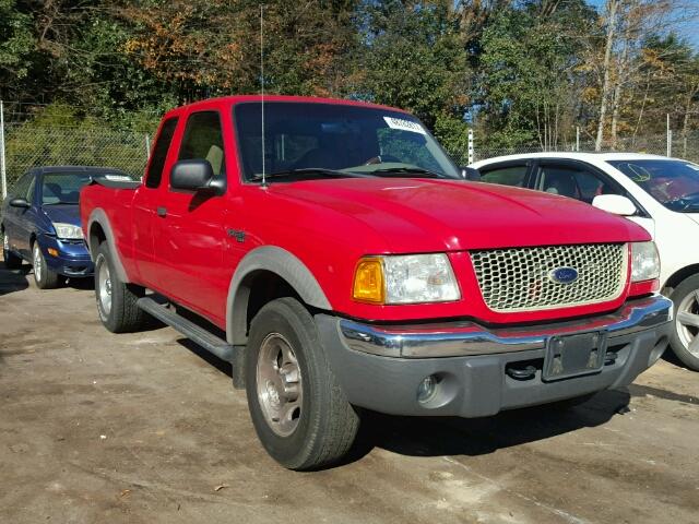 1FTZR45E22TA75907 - 2002 FORD RANGER SUP RED photo 1