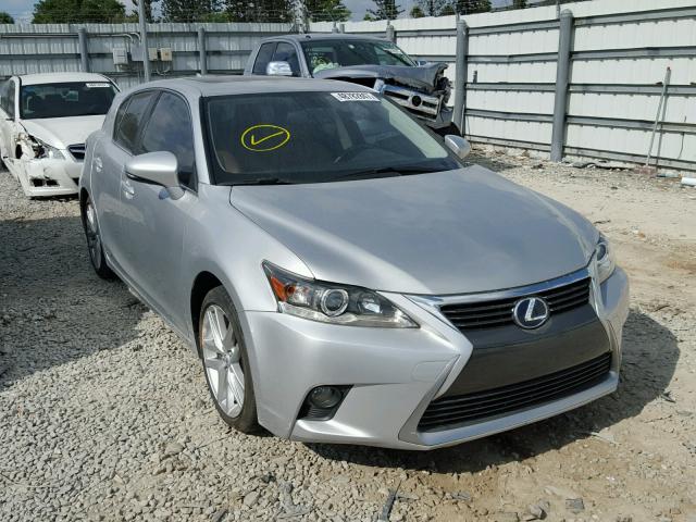 JTHKD5BH2F2227876 - 2015 LEXUS CT 200 GRAY photo 1