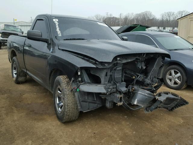 1D3HB16K29J509601 - 2009 DODGE RAM 1500 BLACK photo 1