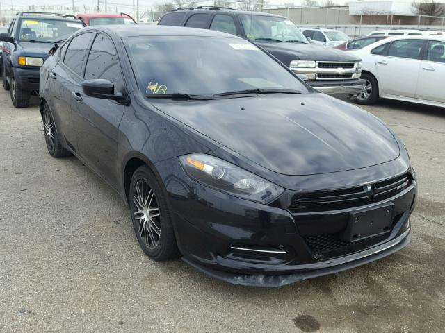 1C3CDFAH3DD320974 - 2013 DODGE DART SE BLACK photo 1