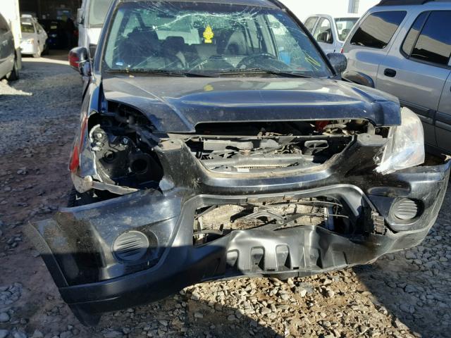 JHLRD78965C044746 - 2005 HONDA CR-V SE BLACK photo 9