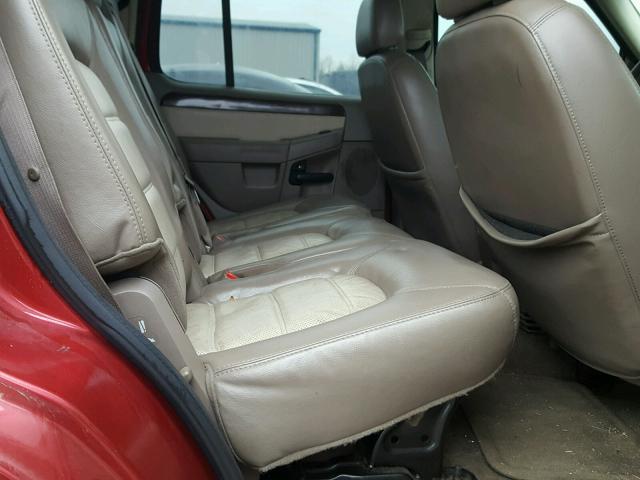 1FMDU74W55UB44488 - 2005 FORD EXPLORER E RED photo 6