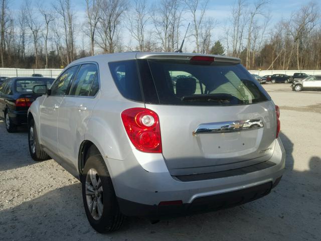 2CNALBEW0A6215175 - 2010 CHEVROLET EQUINOX LS GRAY photo 3