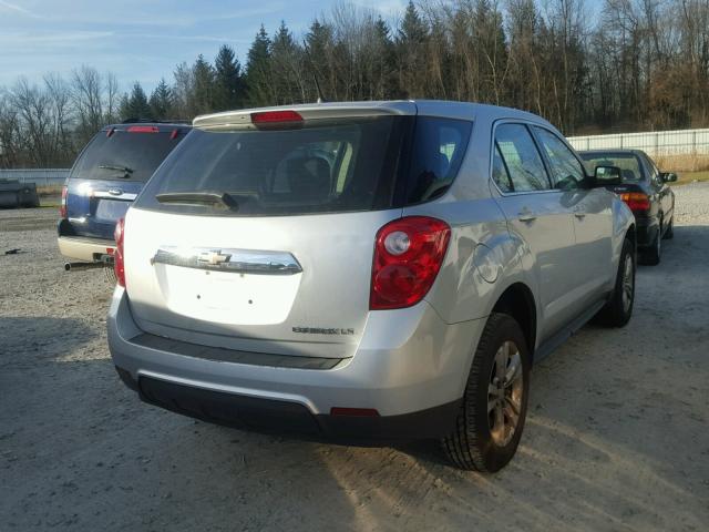 2CNALBEW0A6215175 - 2010 CHEVROLET EQUINOX LS GRAY photo 4