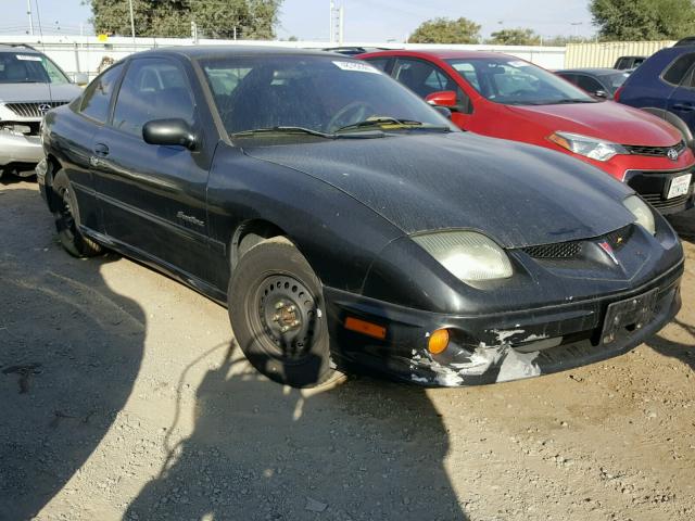 1G2JB124017417457 - 2001 PONTIAC SUNFIRE SE BLACK photo 1