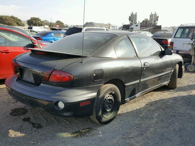 1G2JB124017417457 - 2001 PONTIAC SUNFIRE SE BLACK photo 4