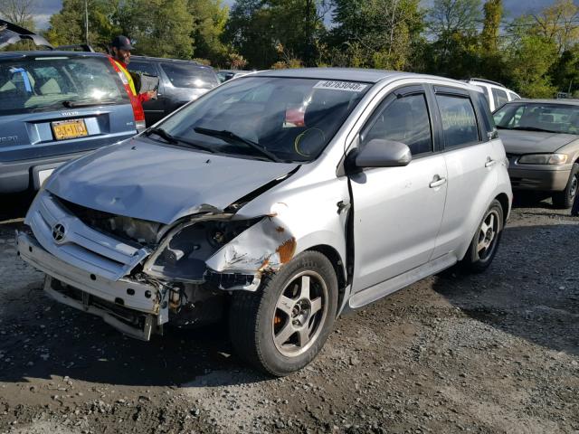 JTKKT624540071695 - 2004 TOYOTA SCION XA GRAY photo 2