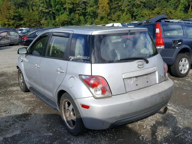 JTKKT624540071695 - 2004 TOYOTA SCION XA GRAY photo 3