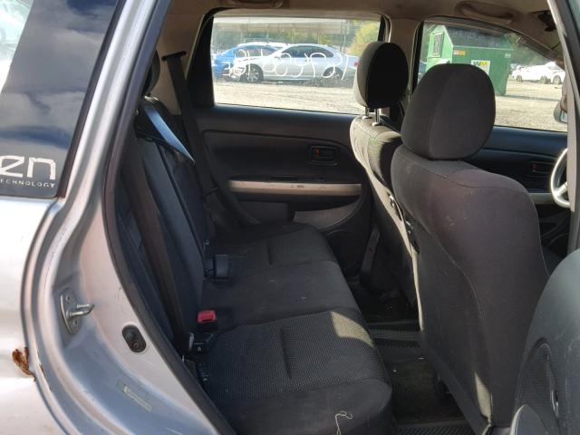 JTKKT624540071695 - 2004 TOYOTA SCION XA GRAY photo 6