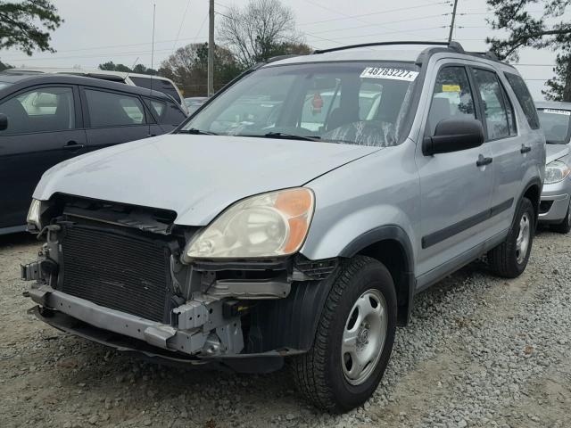 SHSRD68413U105828 - 2003 HONDA CR-V LX SILVER photo 2