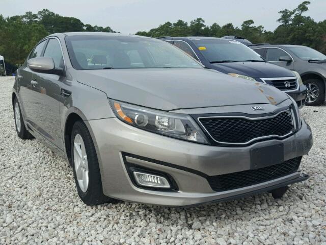 5XXGM4A72EG262047 - 2014 KIA OPTIMA LX SILVER photo 1