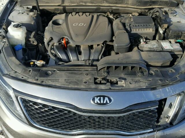 5XXGM4A72EG262047 - 2014 KIA OPTIMA LX SILVER photo 7